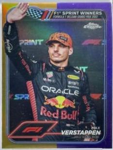 Max Verstappen [Gold Purple Refractor] #150