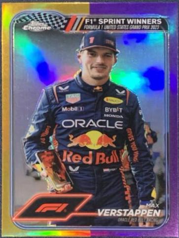 Max Verstappen [Gold Purple Refractor] #152