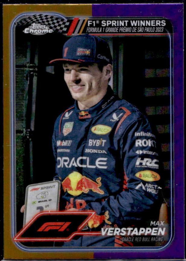 Max Verstappen [Gold Purple Refractor] #153