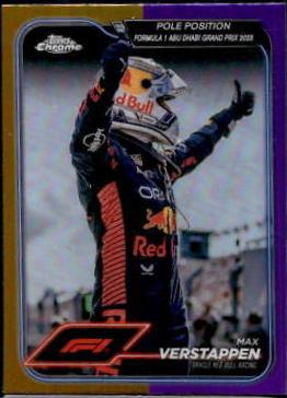 Max Verstappen [Gold Purple Refractor] #154