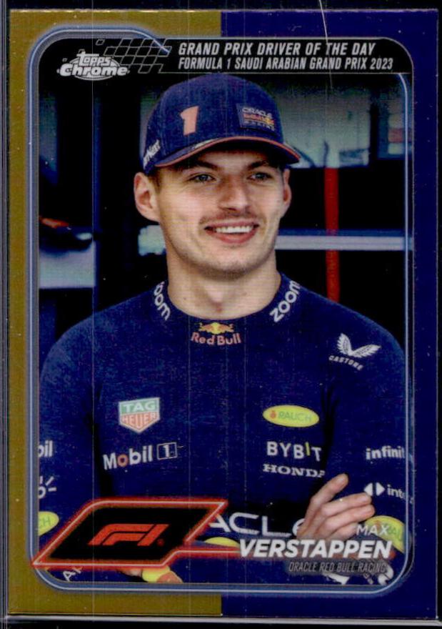 Max Verstappen [Gold Purple Refractor] #160