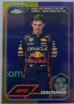 Max Verstappen [Gold Purple Refractor] #163