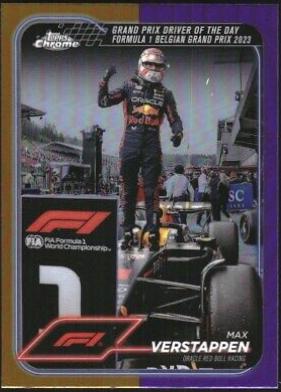 Max Verstappen [Gold Purple Refractor] #170
