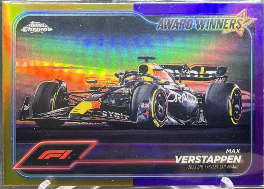 Max Verstappen [Gold Purple Refractor] #182