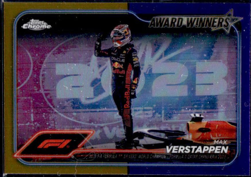 Max Verstappen [Gold Purple Refractor] #183