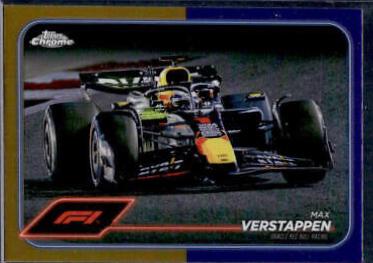 Max Verstappen [Gold Purple Refractor] #73