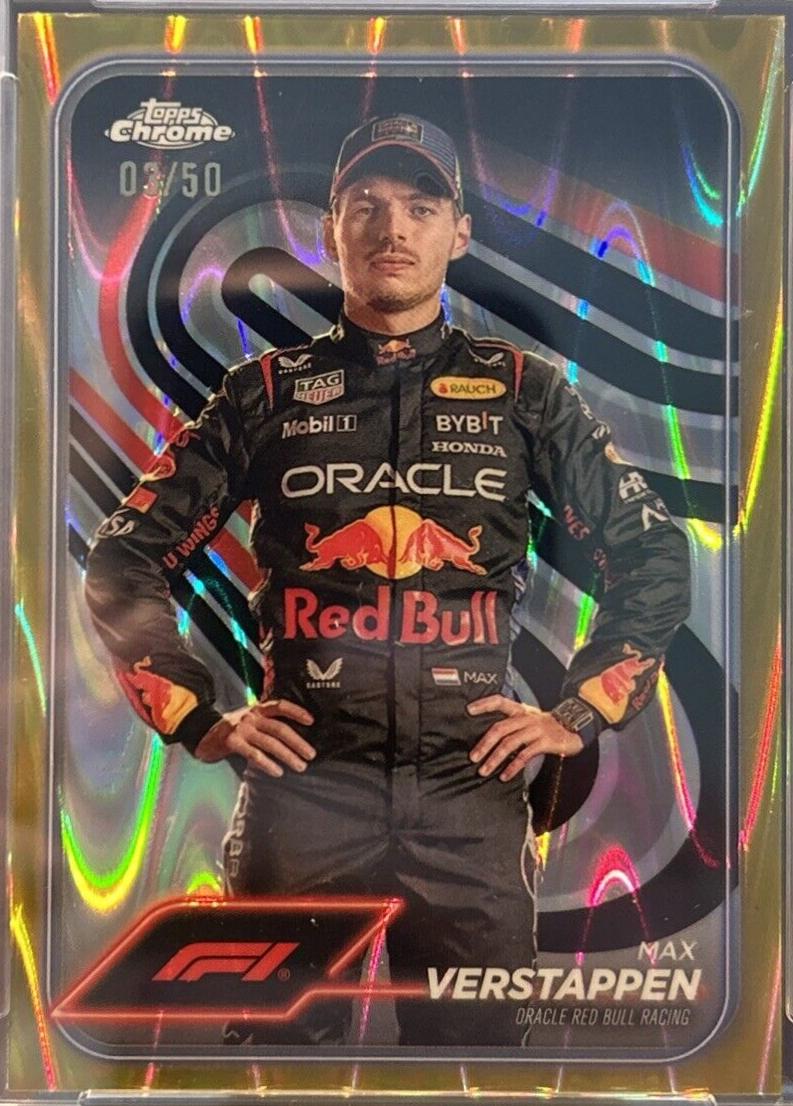 Max Verstappen [Gold RayWave Refractor] #1