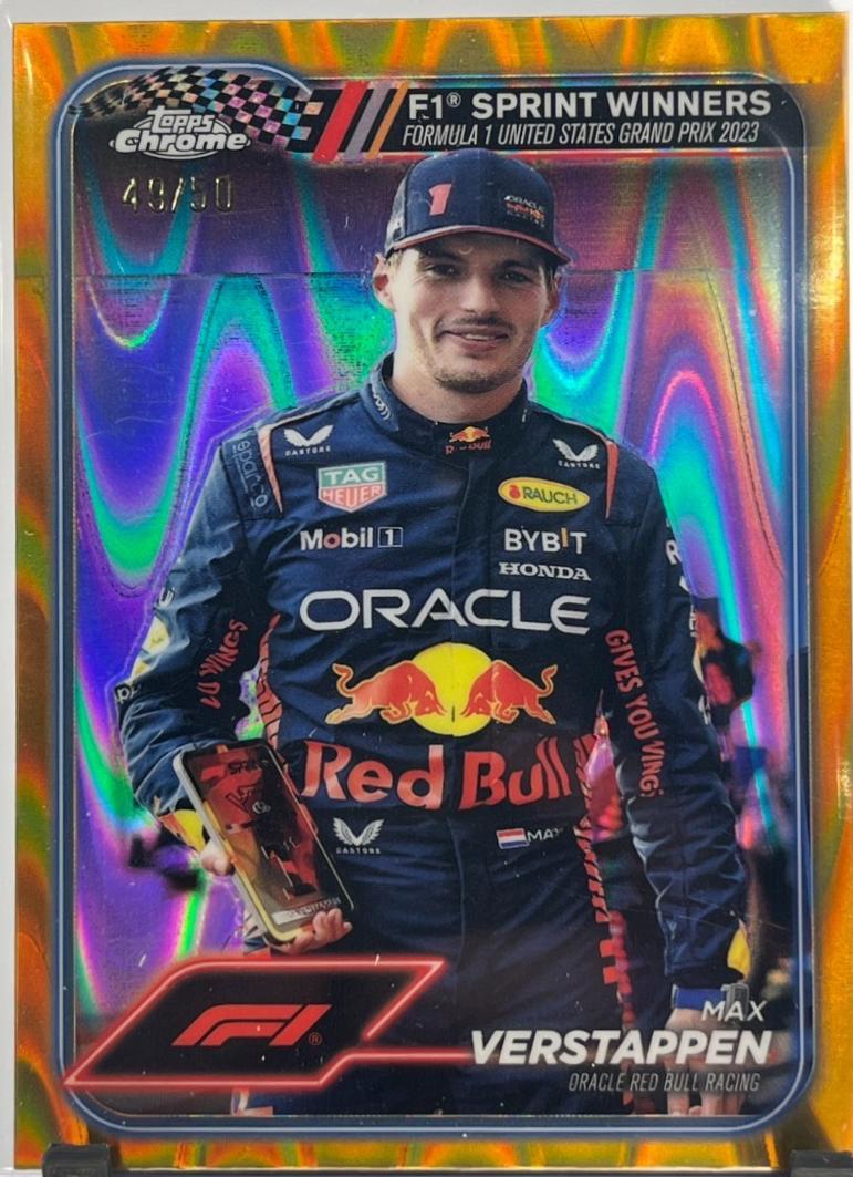 Max Verstappen [Gold RayWave Refractor] #152