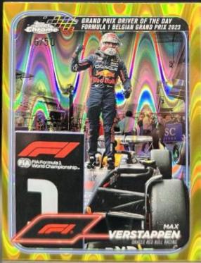 Max Verstappen [Gold RayWave Refractor] #170