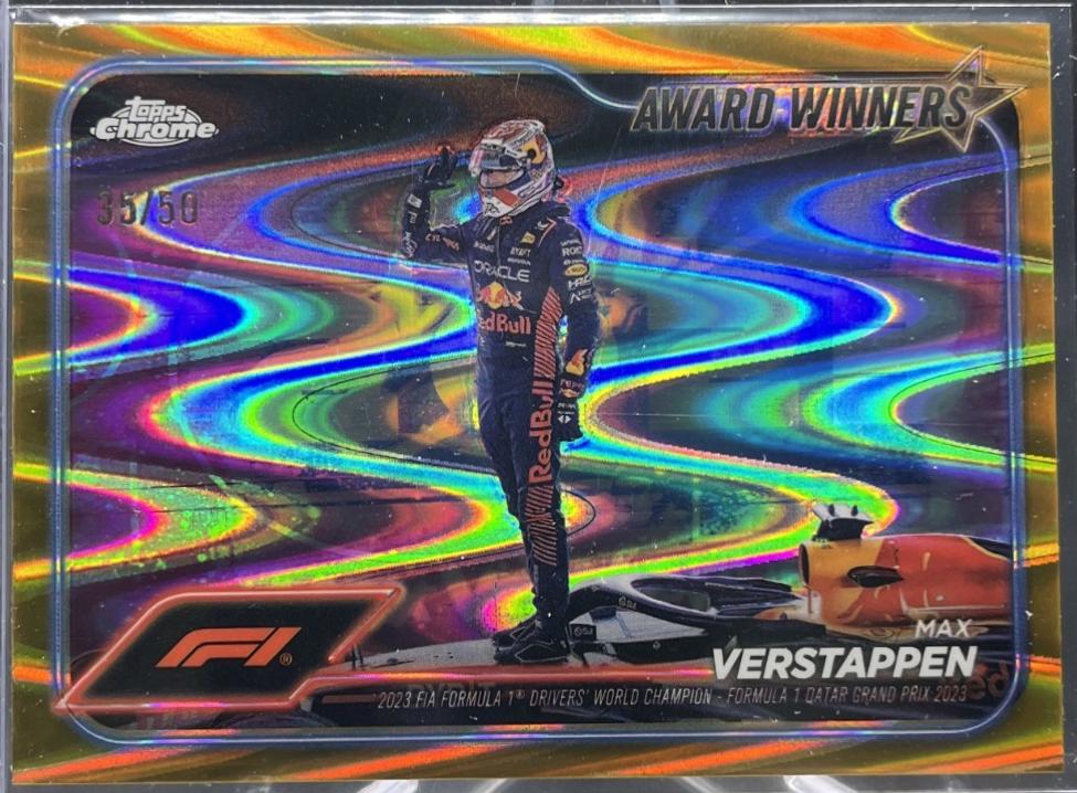 Max Verstappen [Gold RayWave Refractor] #183