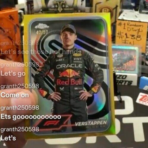 Max Verstappen [Gold Refractor] #1