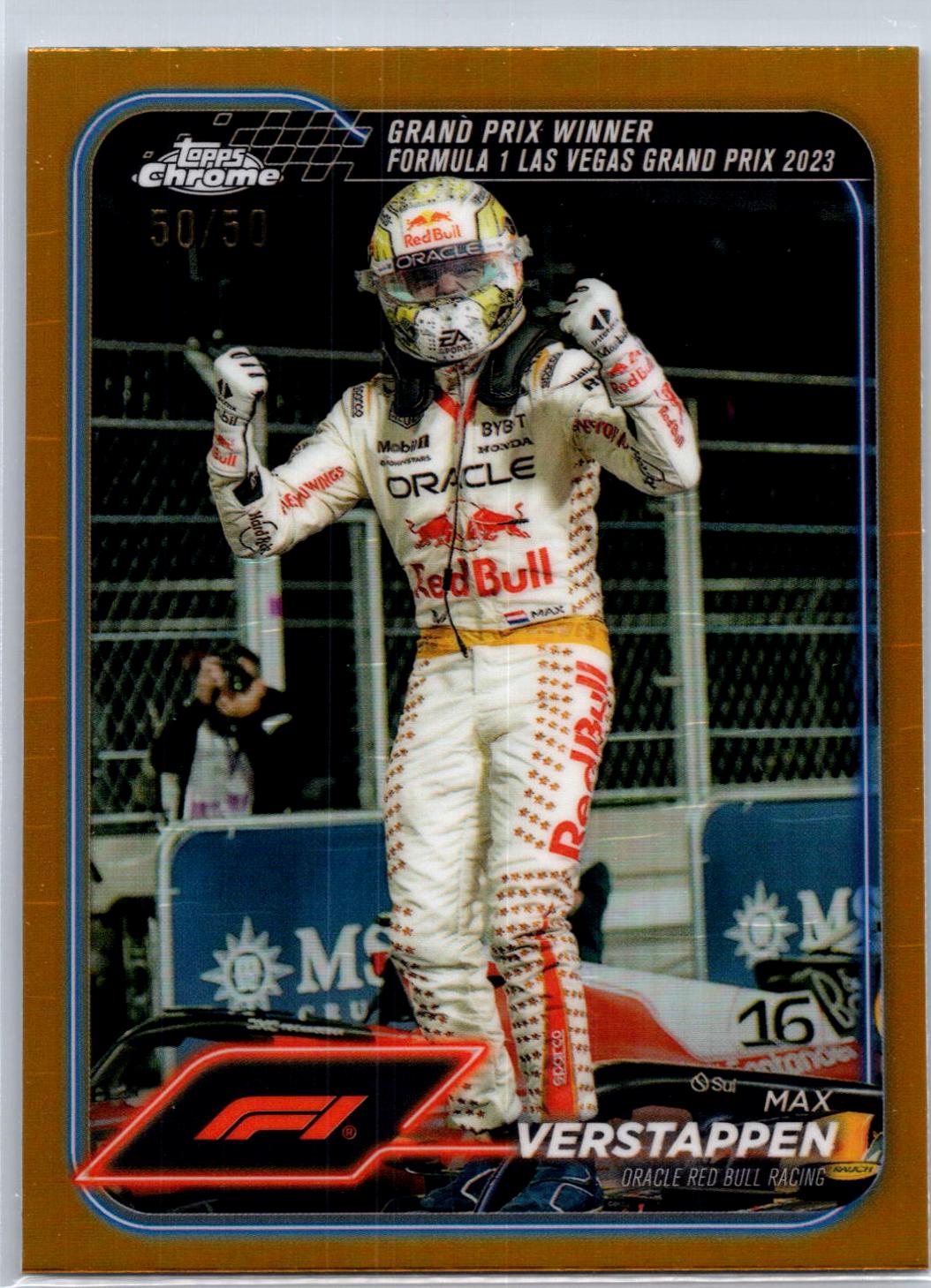 Max Verstappen [Gold Refractor] #145