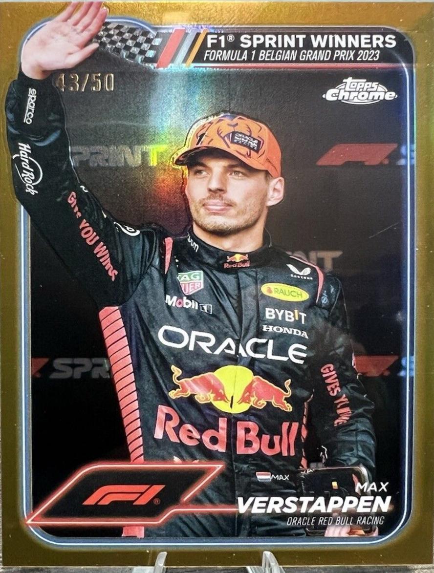 Max Verstappen [Gold Refractor] #150