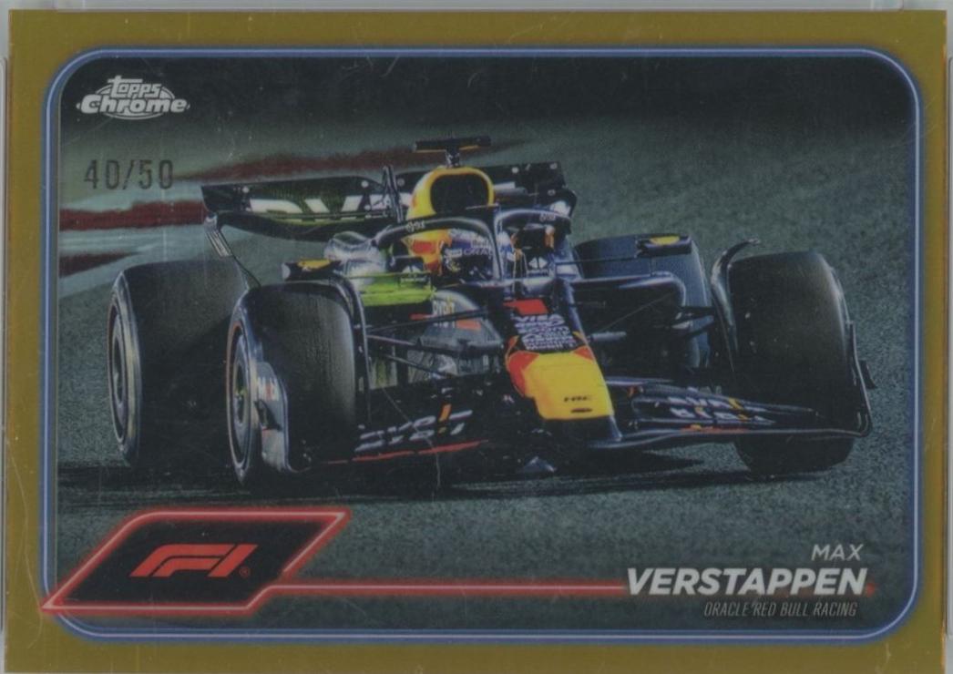 Max Verstappen [Gold Refractor] #73