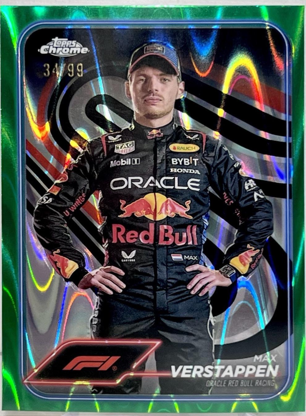 Max Verstappen [Green RayWave Refractor] #1