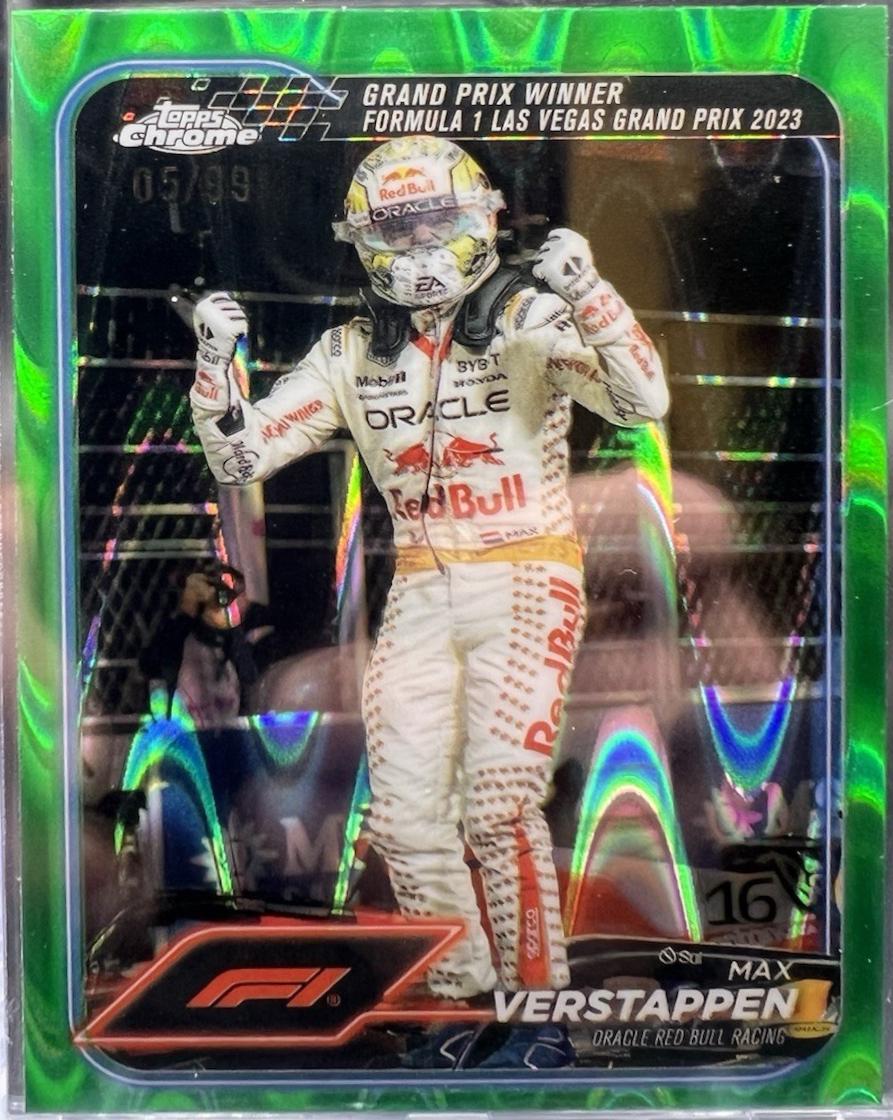 Max Verstappen [Green RayWave Refractor] #145