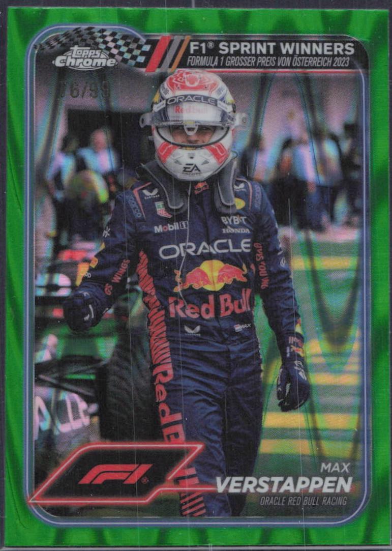 Max Verstappen [Green RayWave Refractor] #149