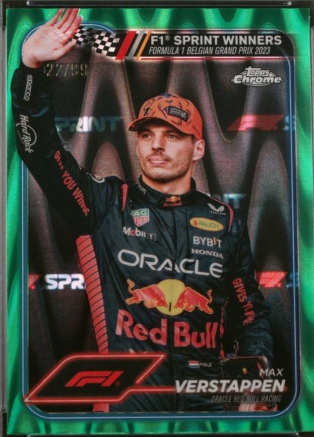Max Verstappen [Green RayWave Refractor] #150