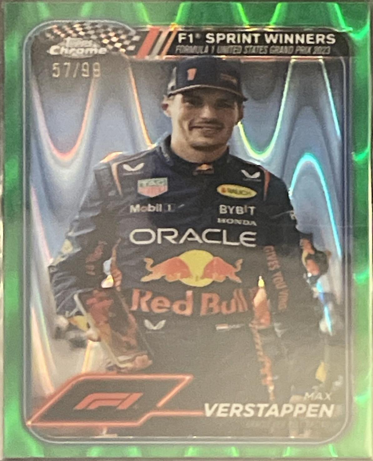 Max Verstappen [Green RayWave Refractor] #152