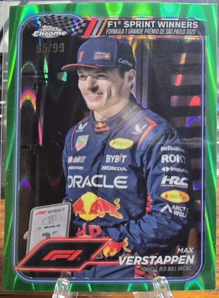 Max Verstappen [Green RayWave Refractor] #153