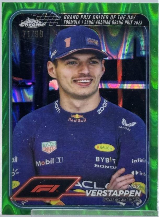 Max Verstappen [Green RayWave Refractor] #160