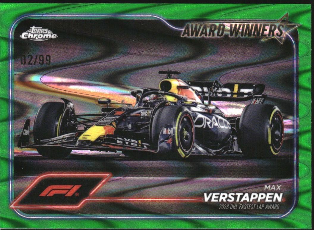 Max Verstappen [Green RayWave Refractor] #182
