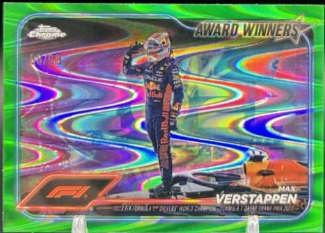 Max Verstappen [Green RayWave Refractor] #183