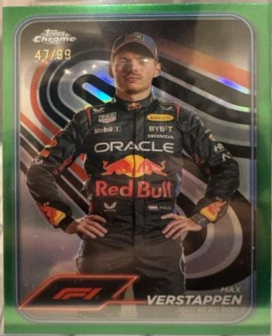Max Verstappen [Green Refractor] #1