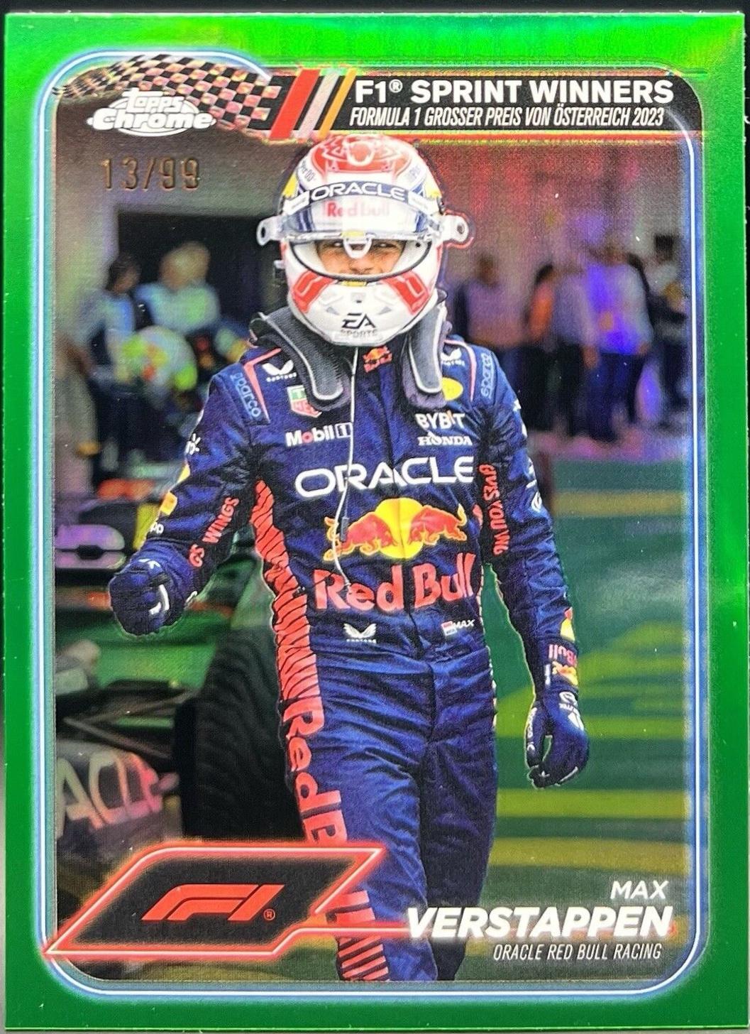 Max Verstappen [Green Refractor] #149