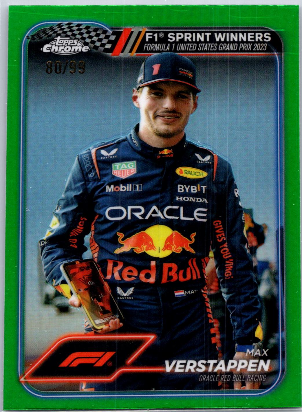 Max Verstappen [Green Refractor] #152