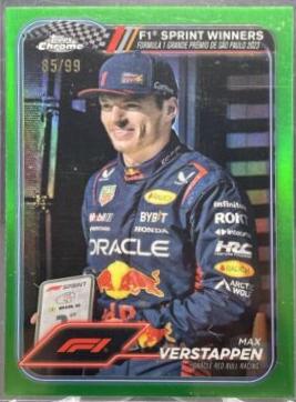 Max Verstappen [Green Refractor] #153