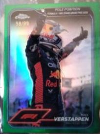 Max Verstappen [Green Refractor] #154