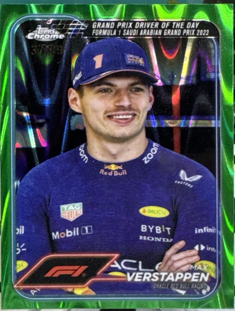 Max Verstappen [Green Refractor] #160
