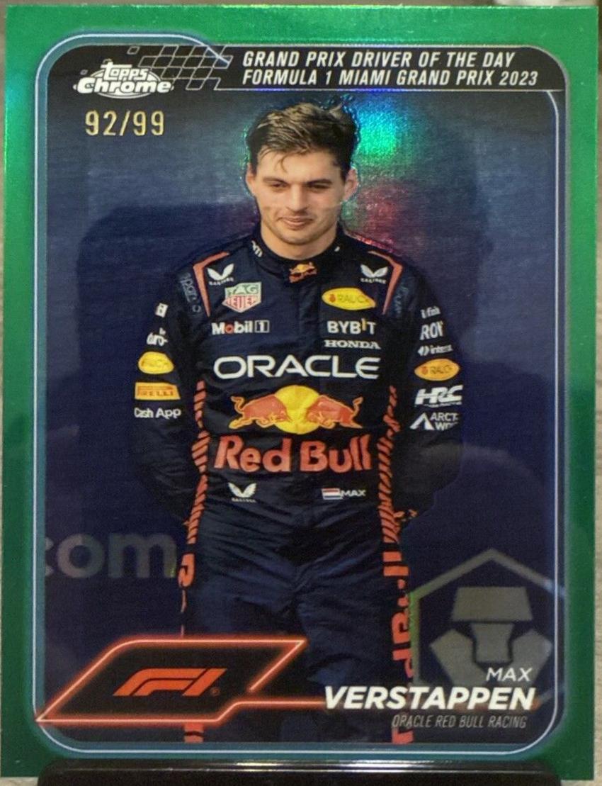 Max Verstappen [Green Refractor] #163