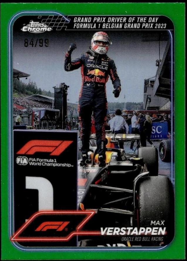 Max Verstappen [Green Refractor] #170