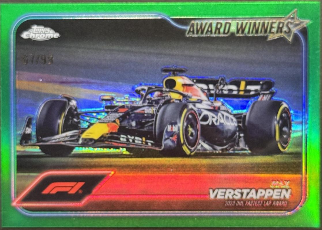 Max Verstappen [Green Refractor] #182