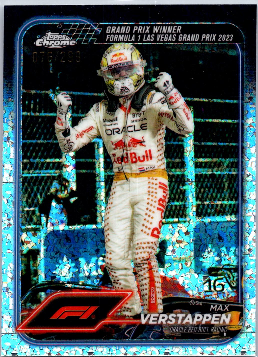 Max Verstappen [Mini Diamond Refractor] #145