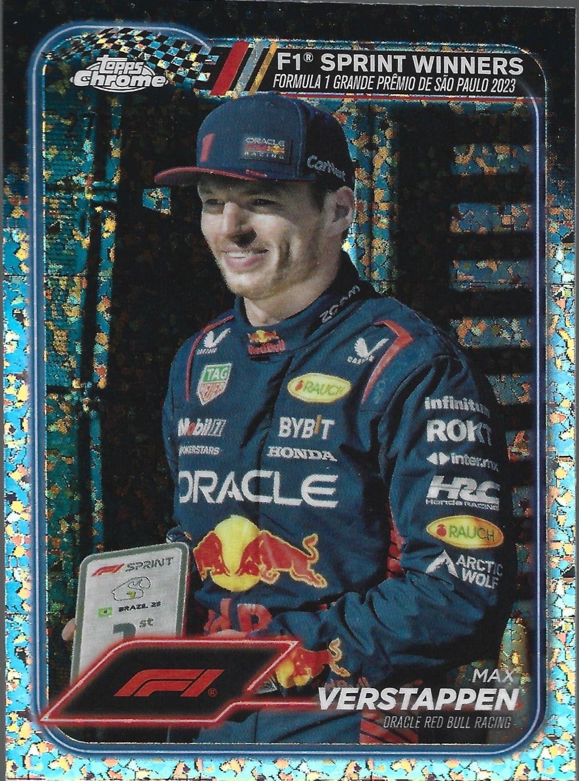 Max Verstappen [Mini Diamond Refractor] #153