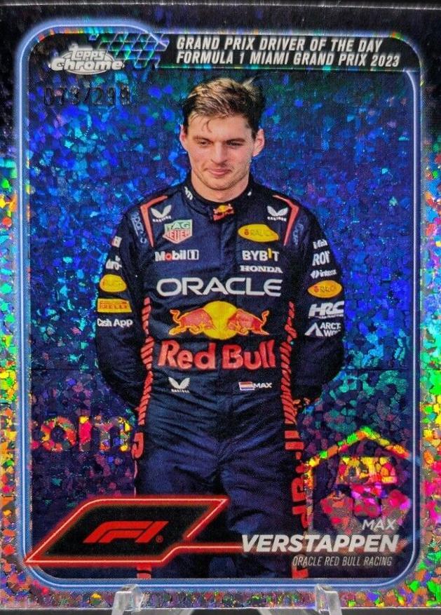 Max Verstappen [Mini Diamond Refractor] #163