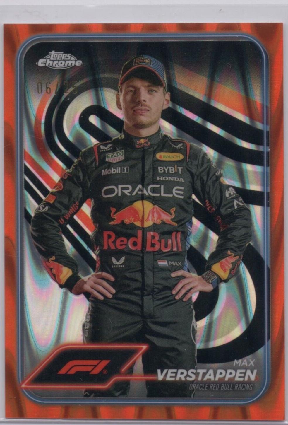 Max Verstappen [Orange RayWave Refractor] #1