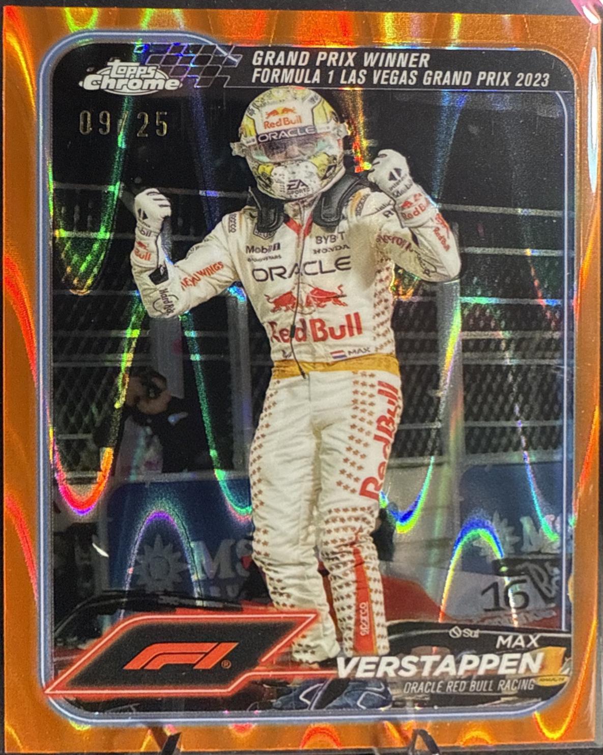 Max Verstappen [Orange RayWave Refractor] #145