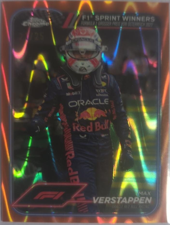Max Verstappen [Orange RayWave Refractor] #149