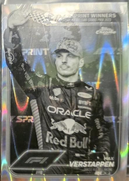 Max Verstappen [Orange RayWave Refractor] #150