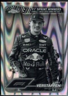 Max Verstappen [Orange RayWave Refractor] #152