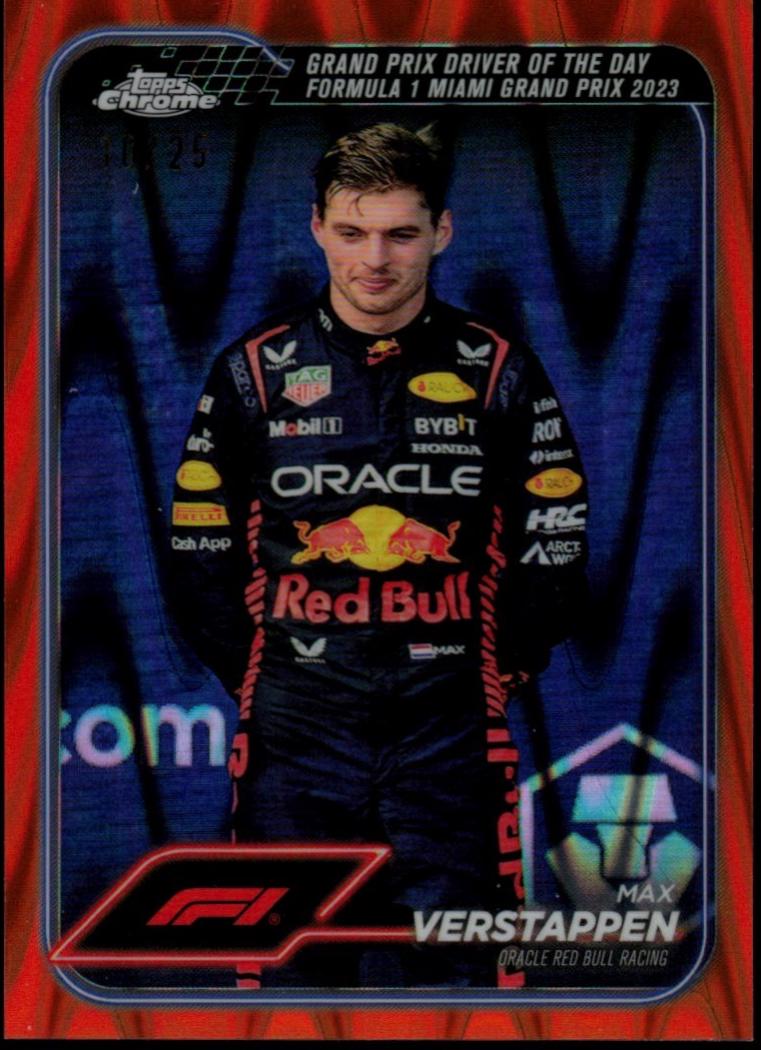 Max Verstappen [Orange RayWave Refractor] #163