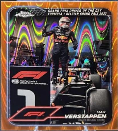 Max Verstappen [Orange RayWave Refractor] #170