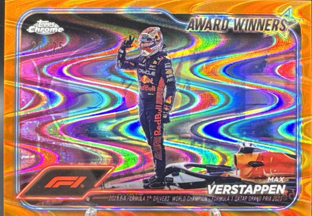 Max Verstappen [Orange RayWave Refractor] #183