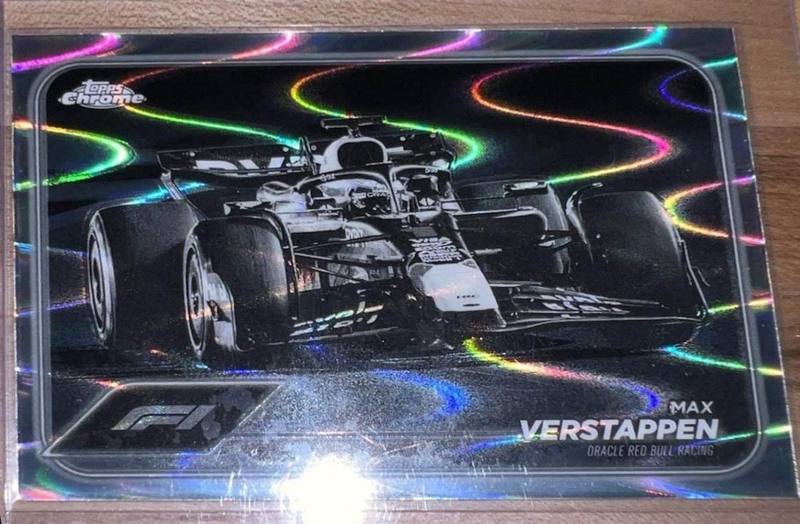 Max Verstappen [Orange RayWave Refractor] #73