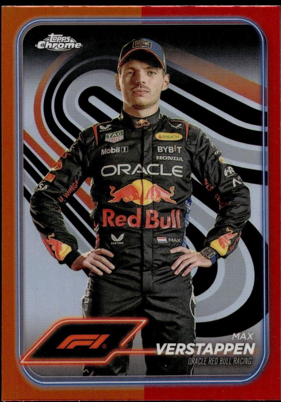 Max Verstappen [Orange Red Refractor] #1