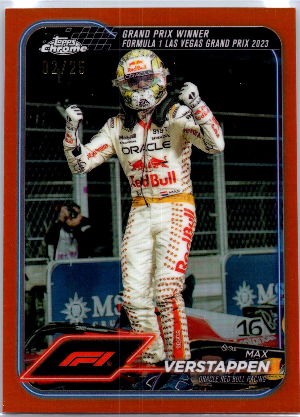 Max Verstappen [Orange Red Refractor] #145